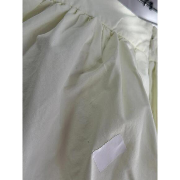 DUNST White Balloon Mini Skirt Size M with Stains - Picture 8 of 8